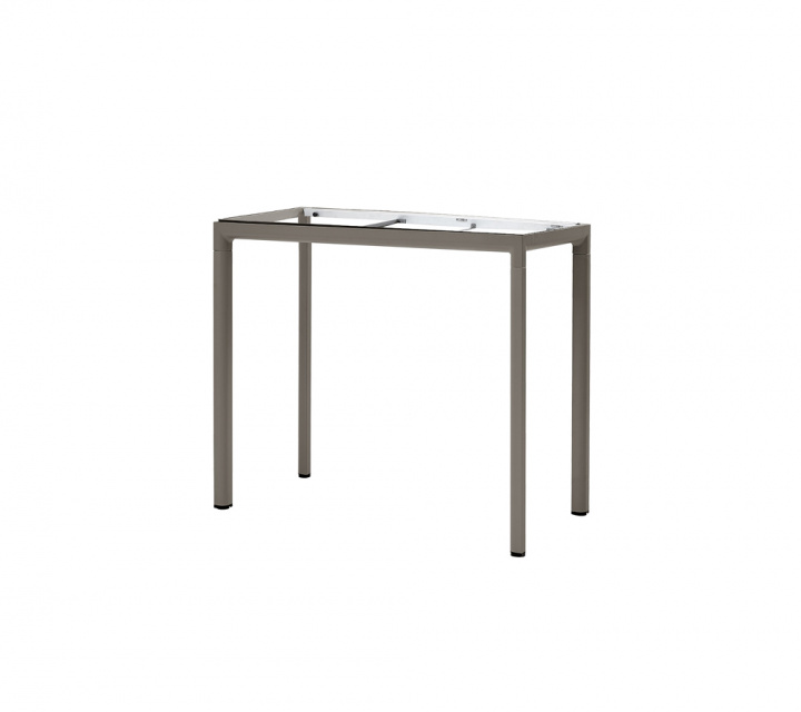 Drop barbordstel 150x75 cm - taupe i gruppen Udendørs møbler / Bord / Barbord hos Sommarboden i Höllviken AB (50504AT)