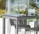 Drop barbordstel 150x75 cm - taupe
