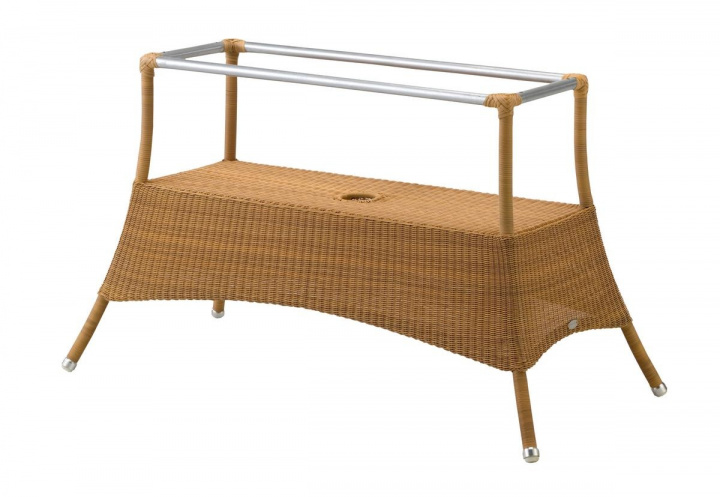 Lansing matbordunderrede stor - natural i gruppen Udendørs møbler / Materiale / Kunstrattanmøbler / Bord - Kunstrottingmøbler hos Sommarboden i Höllviken AB (5056LU)