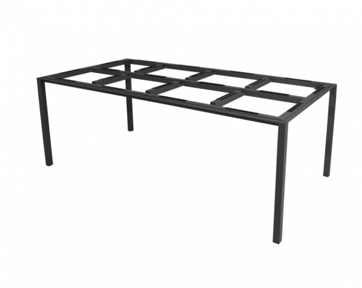 Pure matbordunderrede 200x100 cm - lava grey i gruppen Udendørs møbler / Materiale / Aluminiummøbler / Spisebord - Aluminiummøbler hos Sommarboden i Höllviken AB (5085AL)