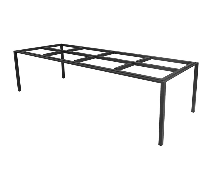 Pure matbordunderrede 280x100 cm - lava grey i gruppen Udendørs møbler / Materiale / Aluminiummøbler / Spisebord - Aluminiummøbler hos Sommarboden i Höllviken AB (5086AL)