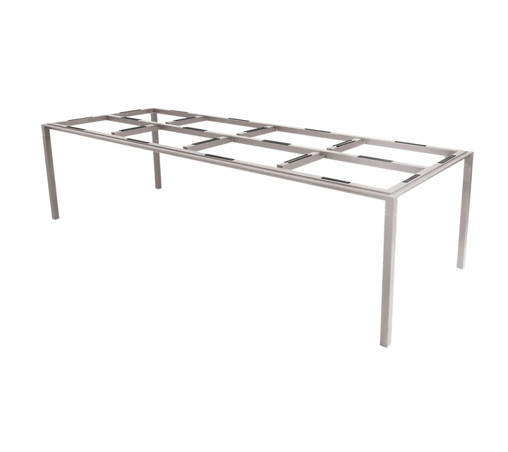 Pure matbordunderrede 280x100 cm - taupe i gruppen Udendørs møbler / Materiale / Aluminiummøbler / Spisebord - Aluminiummøbler hos Sommarboden i Höllviken AB (5086AT)