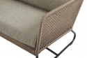 Pors 2,5 sæder sofa - lysebrun/brun pude