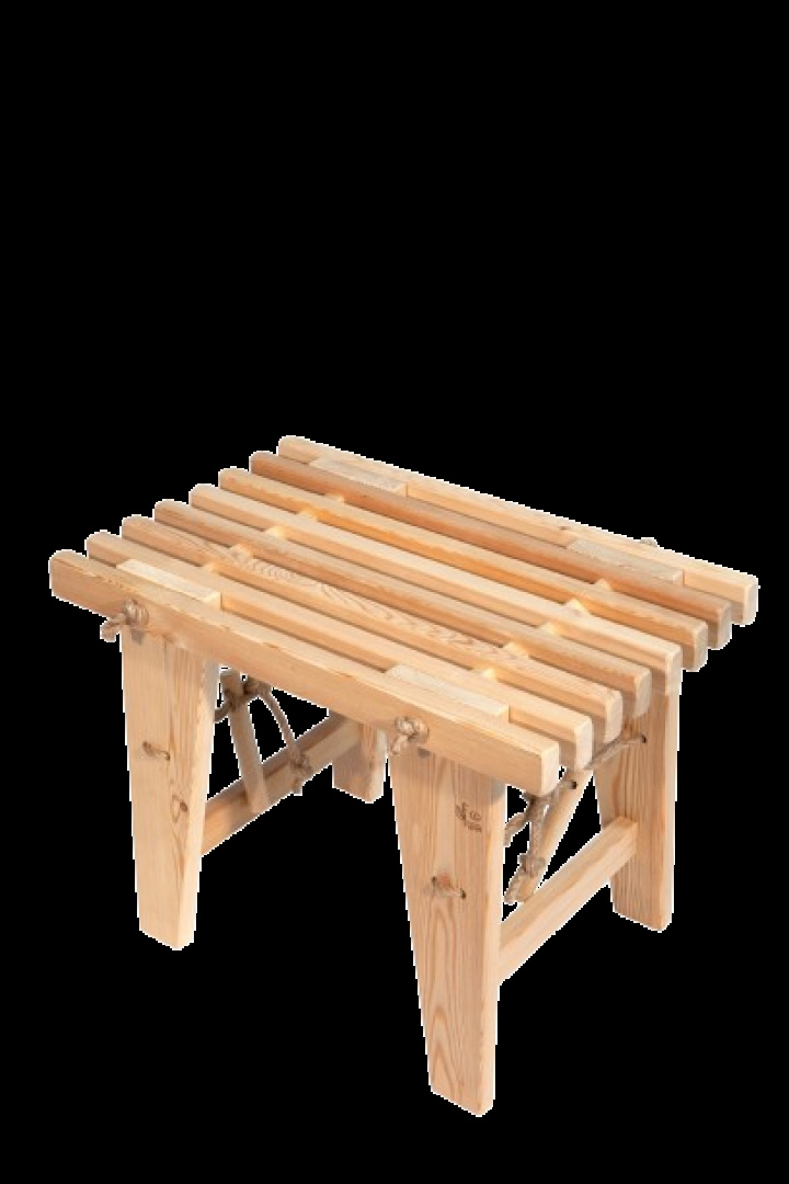 Ecobench 60 cm lærke - natur i gruppen Udendørs møbler / Stole & Havestole / Bænke hos Sommarboden i Höllviken AB (5200091341)