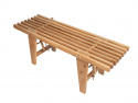 Ecobench 120 cm eg olieret - natur