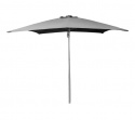 Shadow parasol m/dragsnöre 3x3 m - light grey