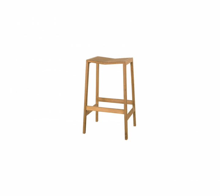 Flip barstol stapelbar - teak i gruppen Udendørs møbler / Stole & Havestole / Barstole hos Sommarboden i Höllviken AB (54061T)