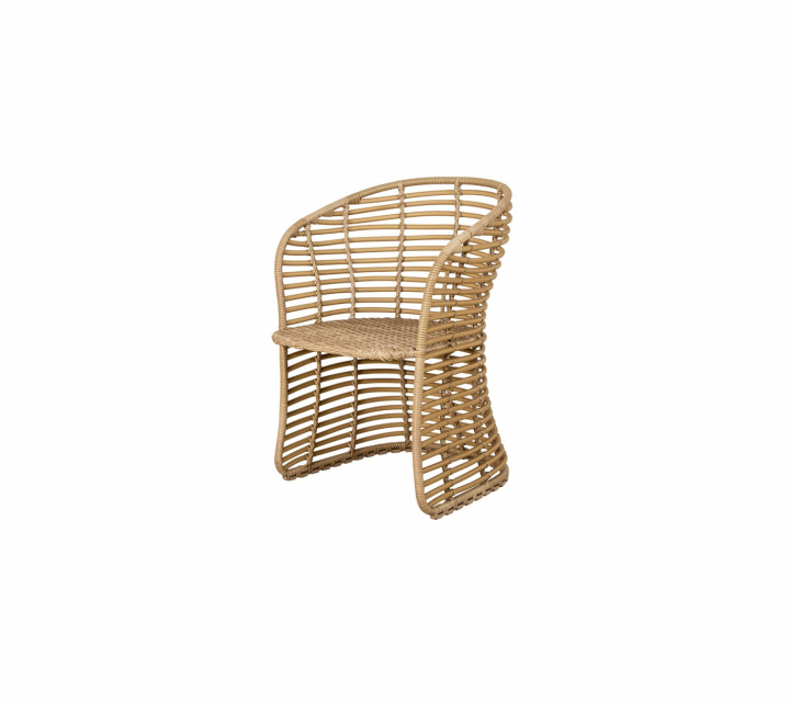 Basket stol - natural i gruppen Udendørs møbler / Stole & Havestole / Stole med armlæn hos Sommarboden i Höllviken AB (54100U)