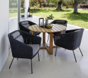 Mega dining stol - grey