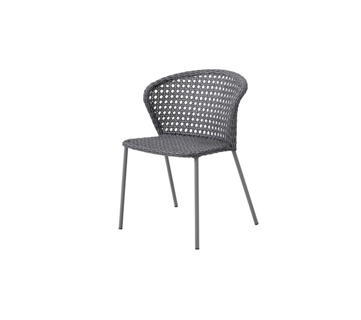 Lean stol stapelbar - light grey i gruppen Udendørs møbler / Stole & Havestole / Stole uden armlæn hos Sommarboden i Höllviken AB (5410FAI)