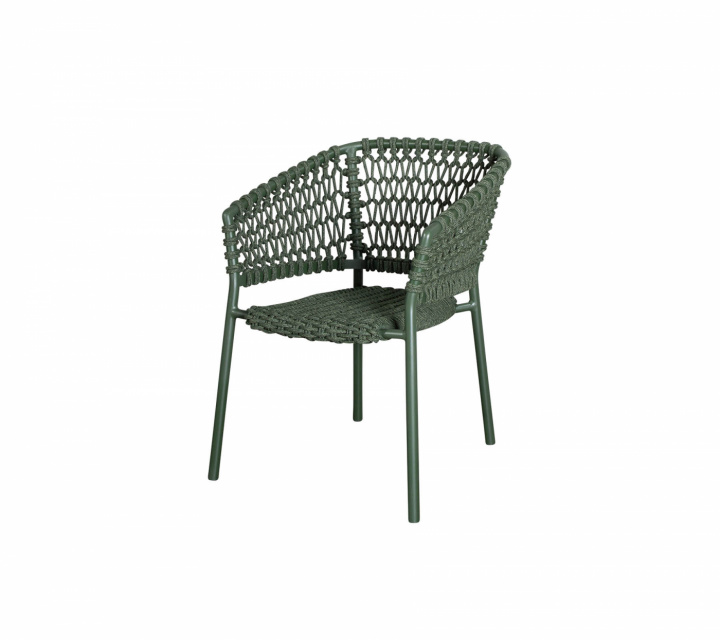 Ocean stol stapelbar - dark green i gruppen Udendørs møbler / Materiale / Aluminiummøbler / Stole - Aluminiumsmøbler hos Sommarboden i Höllviken AB (5417RODGR)