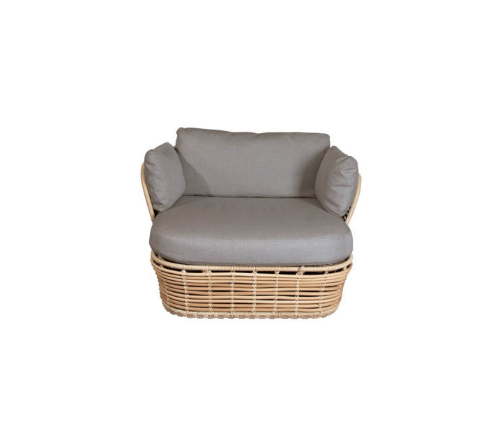Basket loungefåtölj - natural i gruppen Udendørs møbler / Loungemøbler / Loungemoduler / Lænestole - Loungemoduler hos Sommarboden i Höllviken AB (5420000UAITT)