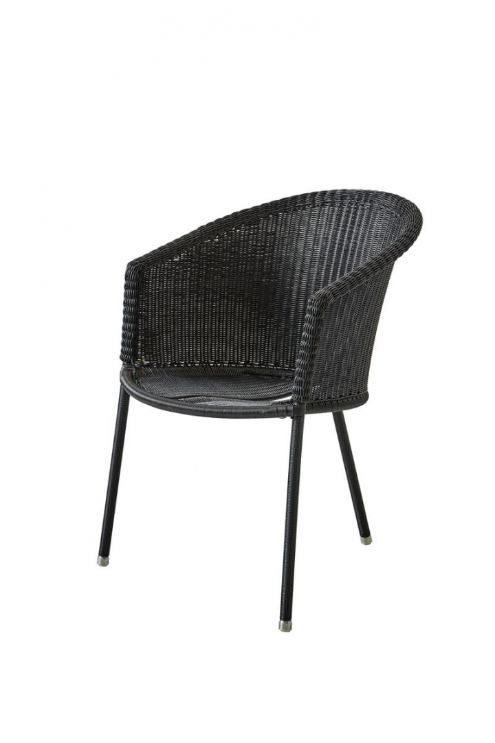 Trinity stol stapelbar - graphite i gruppen Udendørs møbler / Materiale / Kunstrattanmøbler / Stole - Kunstrottingmøbler hos Sommarboden i Höllviken AB (5423LG)