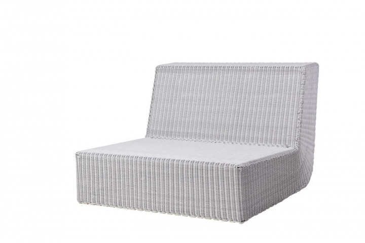 Savannah enkel modul - white grey i gruppen Udendørs møbler / Loungemøbler / Loungemoduler / Mittdelar - Loungemoduler hos Sommarboden i Höllviken AB (5440W)