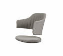 Choice vadderat sittfodral - light grey