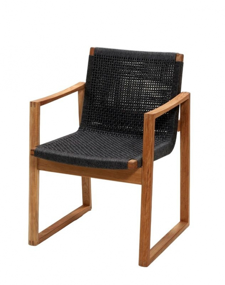 Endless stol - dark grey i gruppen Udendørs møbler / Stole & Havestole / Stole med armlæn hos Sommarboden i Höllviken AB (54501RODGT)