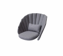 Peacock hyndesæt loungestol - grey