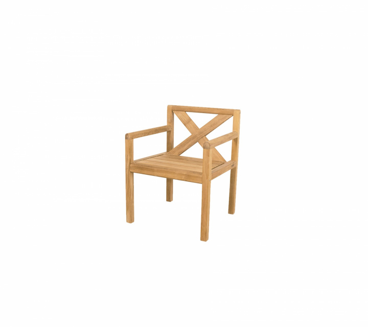 Grace stol - teak i gruppen Udendørs møbler / Materiale / Teakmøbler / Stole med armlæn - Teakmøbler hos Sommarboden i Höllviken AB (54600T)