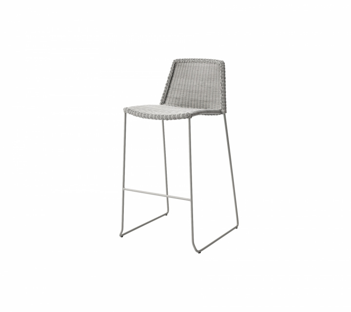 Breeze barstol stapelbar - taupe i gruppen Udendørs møbler / Stole & Havestole / Barstole hos Sommarboden i Höllviken AB (5465LT)