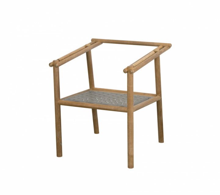 Sticks stol m/armstöd - teak i gruppen Udendørs møbler / Stole & Havestole / Stole med armlæn hos Sommarboden i Höllviken AB (54811T)