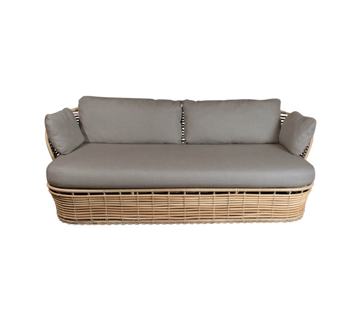 Basket 2-sits soffa - natural i gruppen Udendørs møbler / Loungemøbler / Loungemoduler / 2-sæders sofa - loungemoduler hos Sommarboden i Höllviken AB (5520000UAITT)