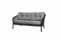 Ocean 2-personers sofa large - dark grey