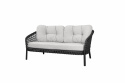 Ocean 2-personers sofa large - dark grey