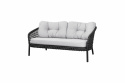 Ocean 2-personers sofa large - dark grey