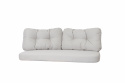 Ocean hyndesæt 2-personers sofa large - white grey