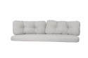 Ocean hyndesæt 3-personers sofa large - white grey