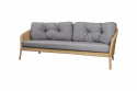 Ocean hyndesæt 3-personers sofa large - dark grey