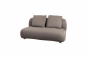 Fang 2-personers modulsofa - taupe