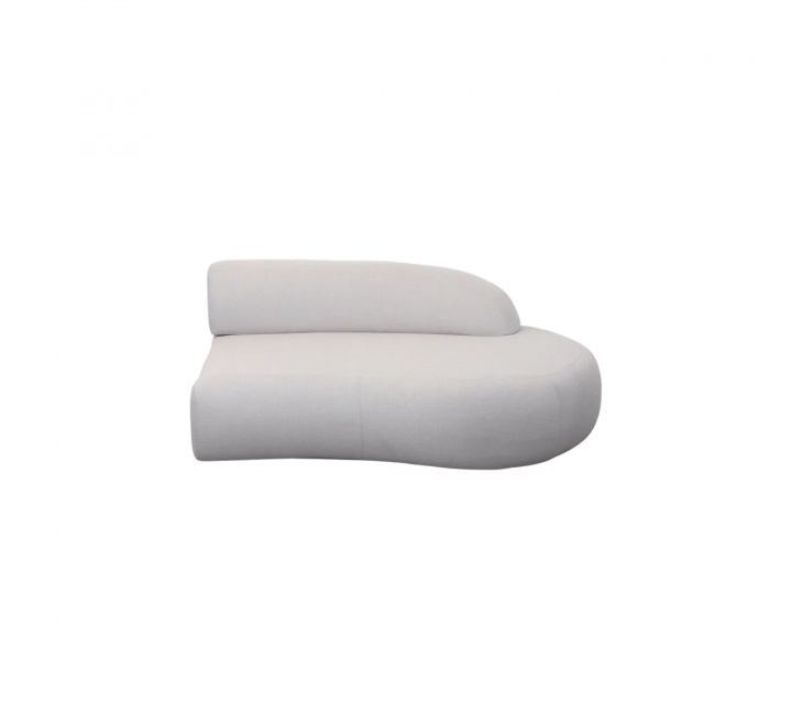 Mellow soffmodul med kort ryglæn, venstre - sand i gruppen Udendørs møbler / Loungemøbler / Loungemoduler / 2,5-personers sofa - loungemoduler hos Sommarboden i Höllviken AB (55452AITSA)