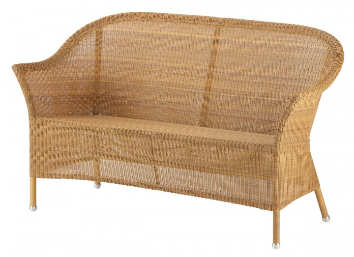 Lansing 2-sits soffa - natural i gruppen Udendørs møbler / Loungemøbler / Loungemoduler / 2-sæders sofa - loungemoduler hos Sommarboden i Höllviken AB (5556LU)