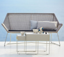 Breeze 2-personers sofa - white grey