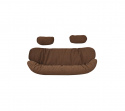 Hive hyndesæt til 2-personers sofa – umber brown