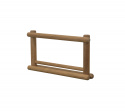 Sticks platform arm-/ryglæn – teak