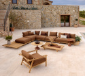 Sticks platform sædehynde 1,5-personers sofa - umber brown