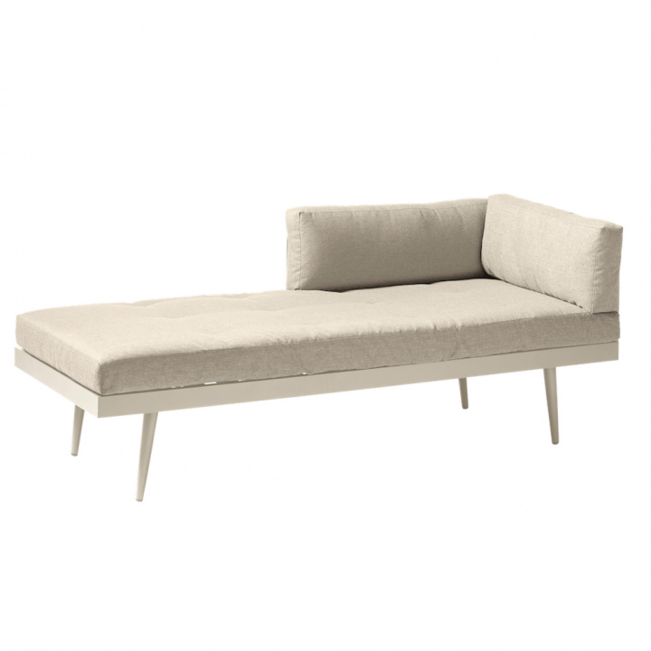 Rio daybed - sandy grey/sand i gruppen Udendørs møbler / Slap af / Solvogne og mistede senge hos Sommarboden i Höllviken AB (5612144-CI)