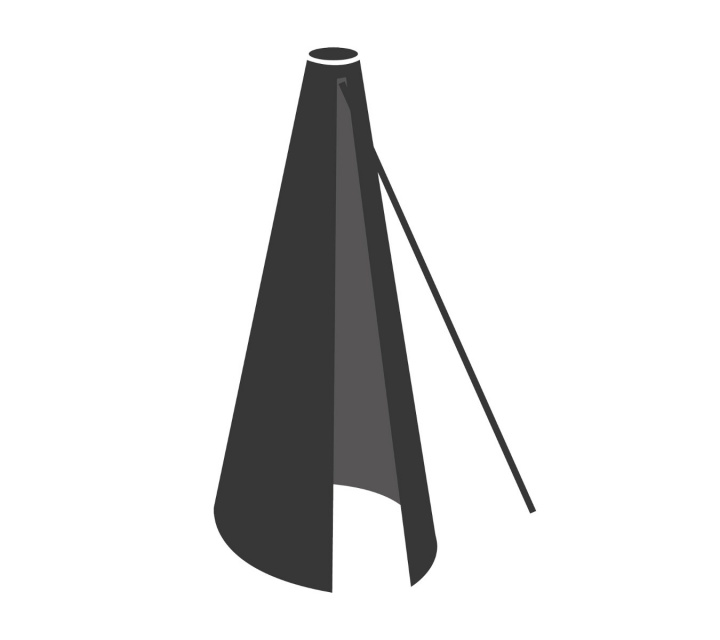 Cover 18: Cane-line parasoller (Hyde - 3x4 m) - black i gruppen Udendørs møbler / Møbelbeskyttelse / Møbelbeskyttelse og vedligeholdelse hos Sommarboden i Höllviken AB (5652S)