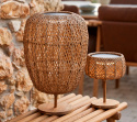 Illusion Glow bordlampe mellem - teak