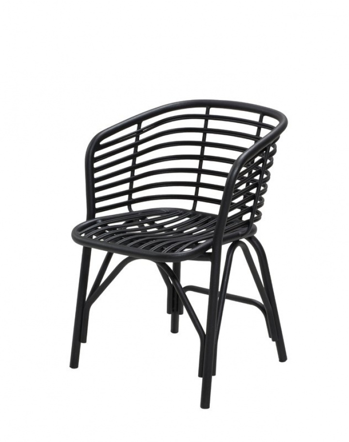 Blend stol - lava grey i gruppen Udendørs møbler / Materiale / Aluminiummøbler / Stole - Aluminiumsmøbler hos Sommarboden i Höllviken AB (57430AL)