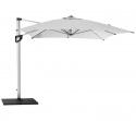 Hyde luxe fritsvævende parasol 3x4m ekskl. fod - støvet hvid