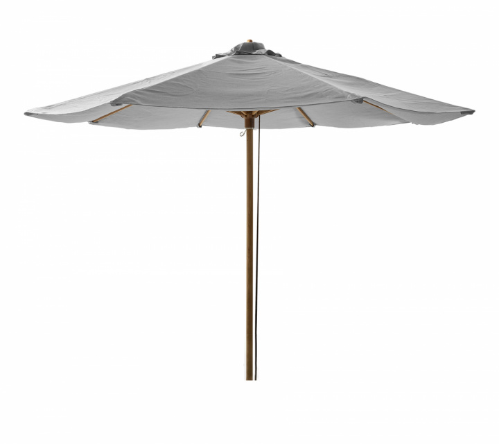 Classic parasoll m/ dragsnöre Ø 3 m - teak pole i gruppen Udendørs møbler / Solbeskyttelse / Parasoller hos Sommarboden i Höllviken AB (59300TY506)
