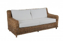 Rossvik 2,5-sæders sofa med pude - natur/offwhite