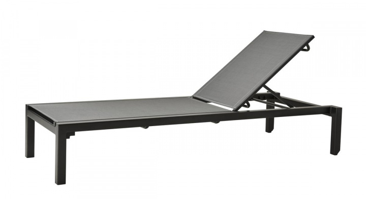 Relax solsäng stapelbar - grey i gruppen Udendørs møbler / Materiale / Aluminiummøbler / Solvogne & Vilsenge - Aluminiummøbler hos Sommarboden i Höllviken AB (5966TXG)