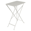 Bistro foldbart bord 37x57 cm - lergrå