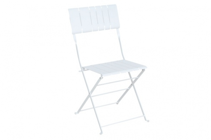 Bradano klapstol - hvid i gruppen Udendørs møbler / Materiale / Rustfrit stål hos Sommarboden i Höllviken AB (6041-5)
