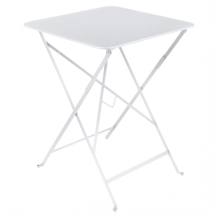 Bistro foldbart bord 57x57 cm - bomuldshvid i gruppen Udendørs møbler / Bord / Cafébord hos Sommarboden i Höllviken AB (604201)