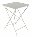 Bistro foldbart bord 57x57 cm - lergrå
